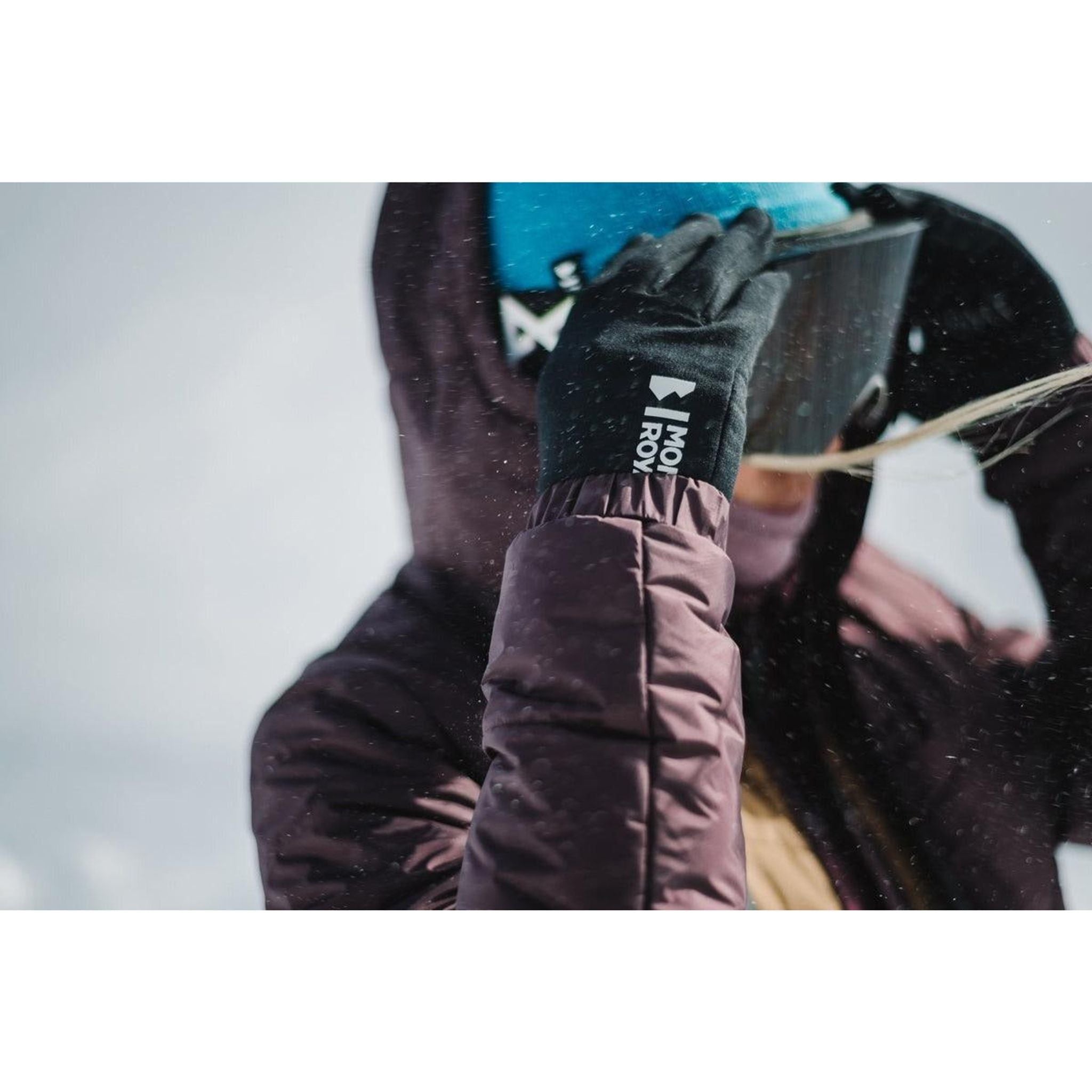 Mons Royale Unisex Wool Fleece Elevation Gloves Outside Sports