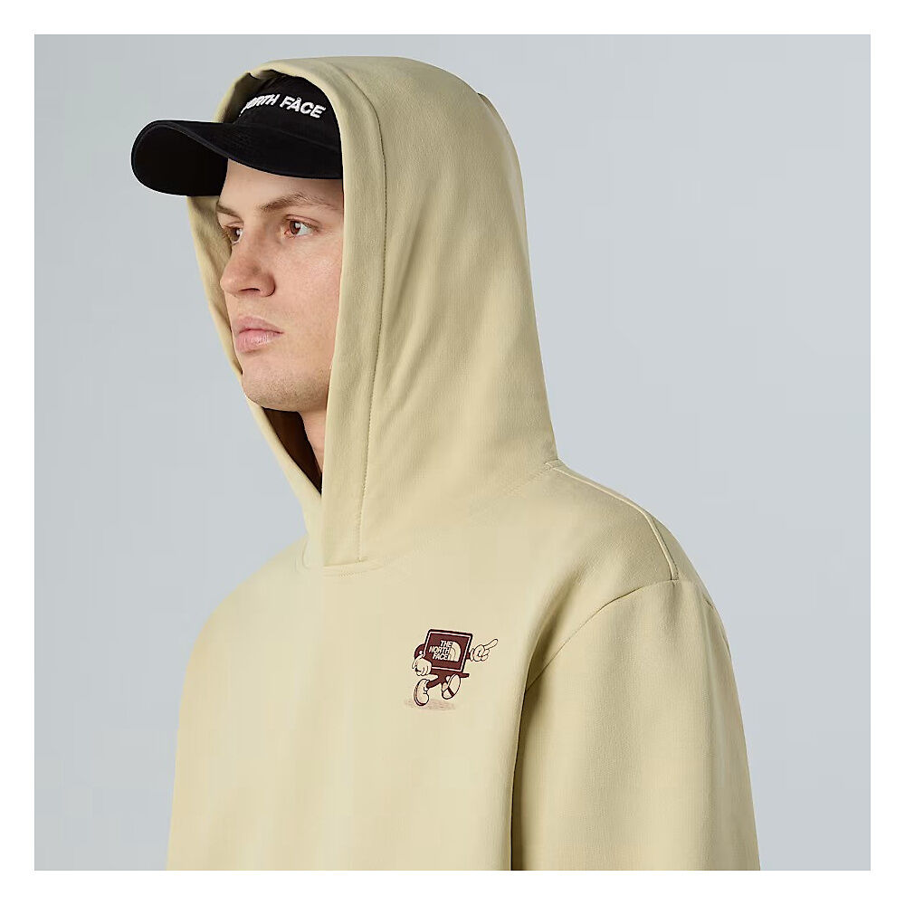 The North Face Unisex Cartoon Logo Relaxed Hoodie