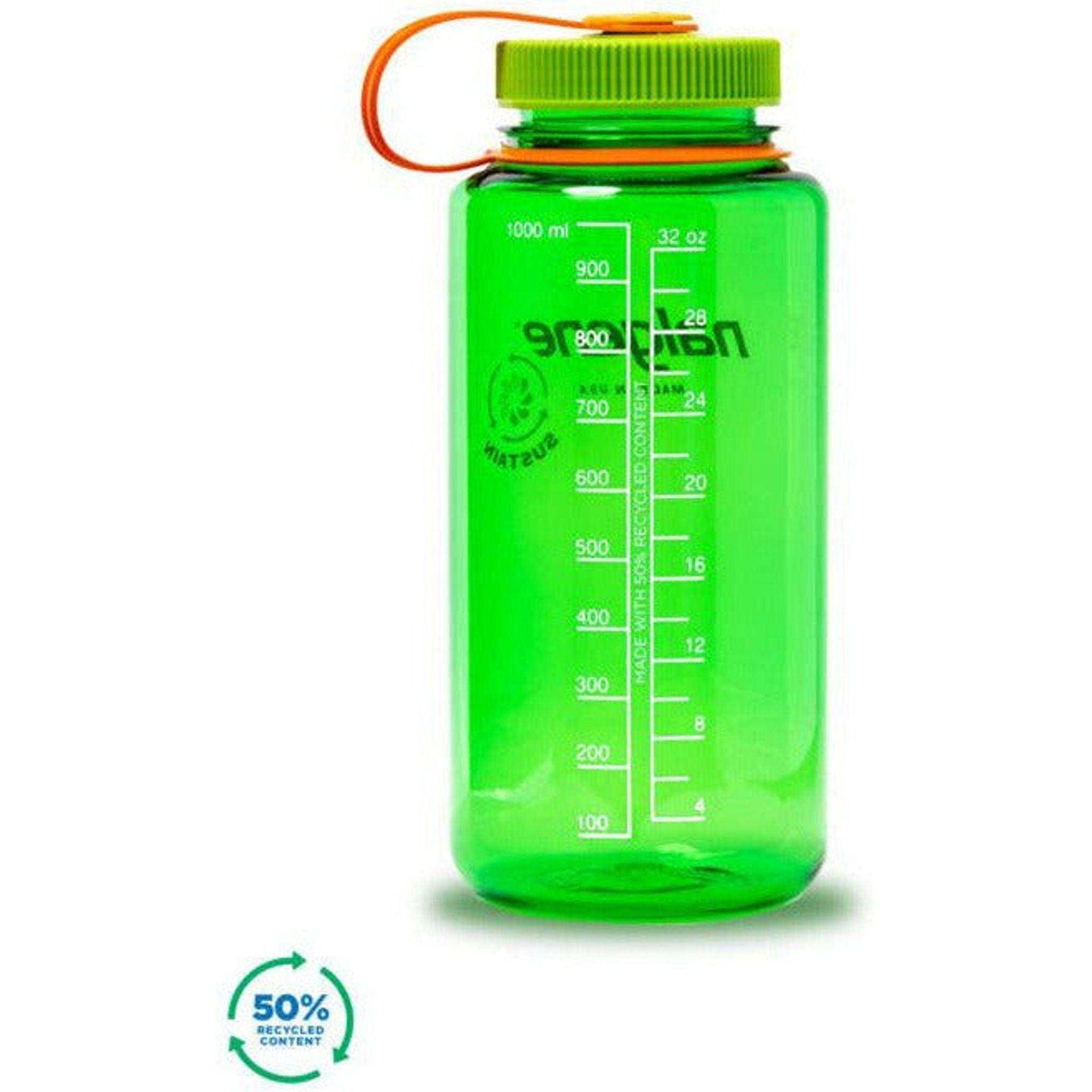 Nalgene Sustain Wide Mouth 1L Bottle Outside Sports