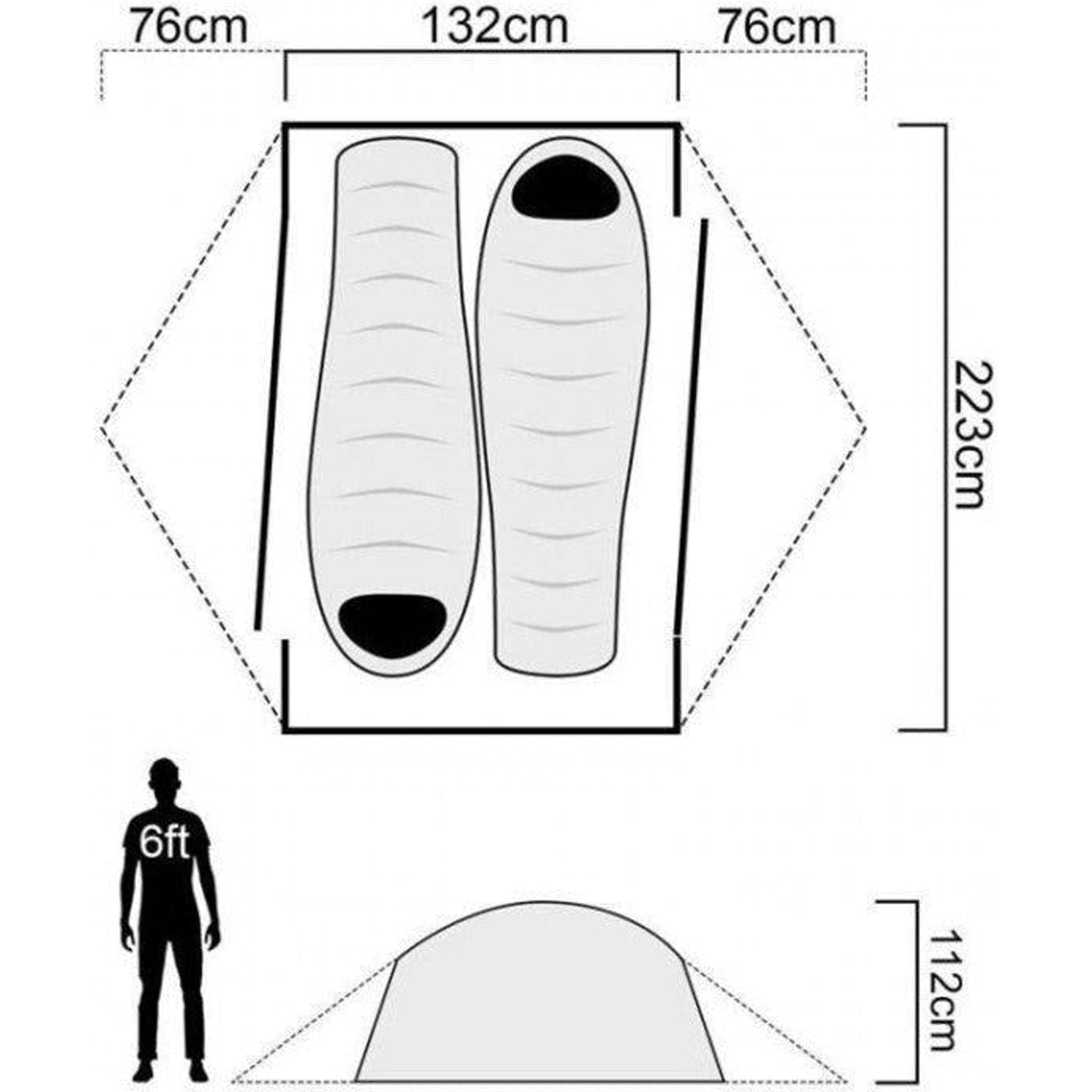Nemo Aurora 2P Tent Outside Sports