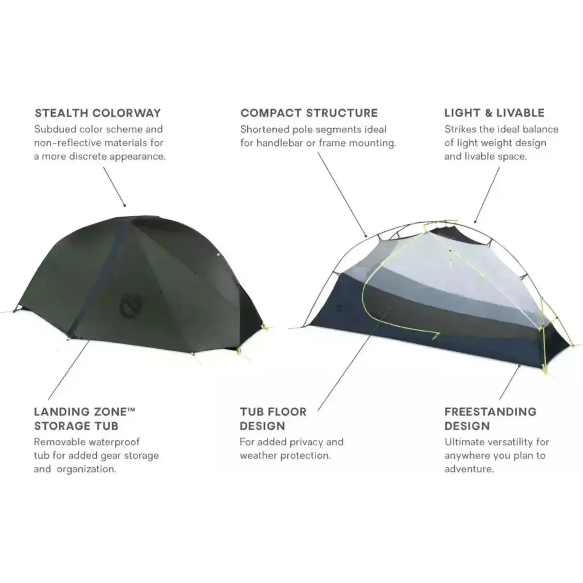 Nemo Dragonfly Bikepacking Tent Outside Sports