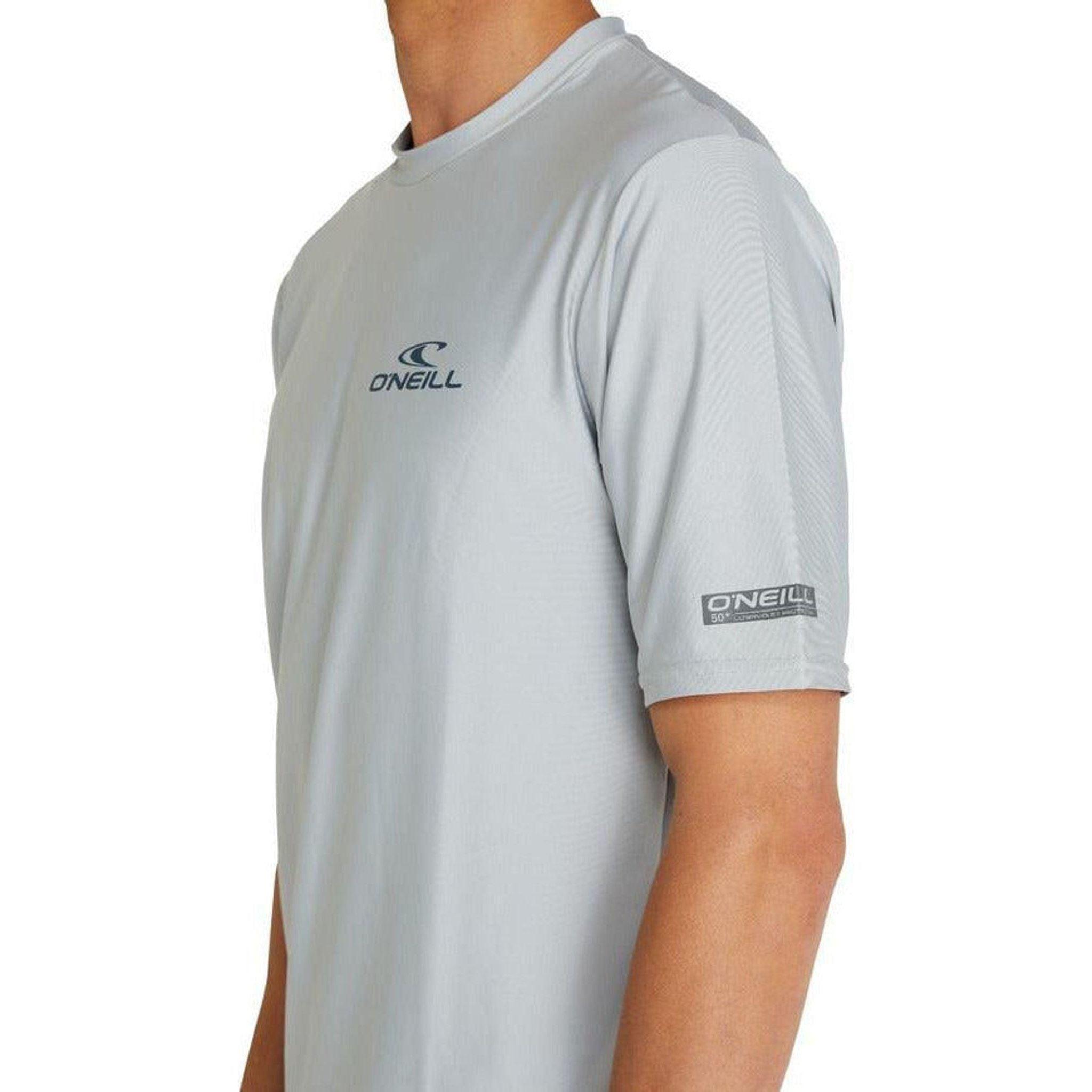 O'neill Mens Reactor UV Short Sleeve Rash Tee Outside Sports
