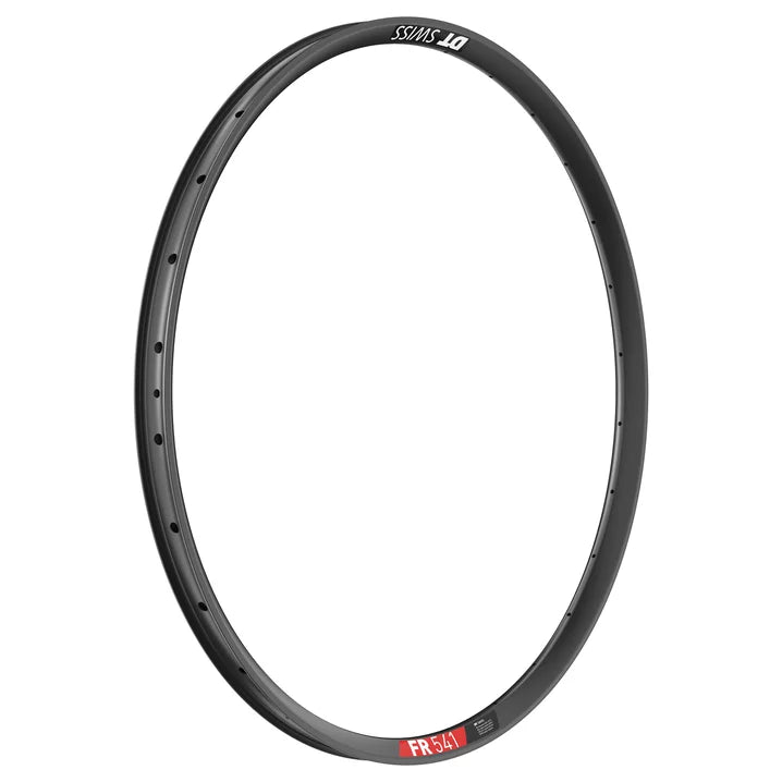 DT Swiss Rim FR 541 BLACK 27.5" 30mm ID 28h (Inc Black Squorx Nipples/PHR Washers)