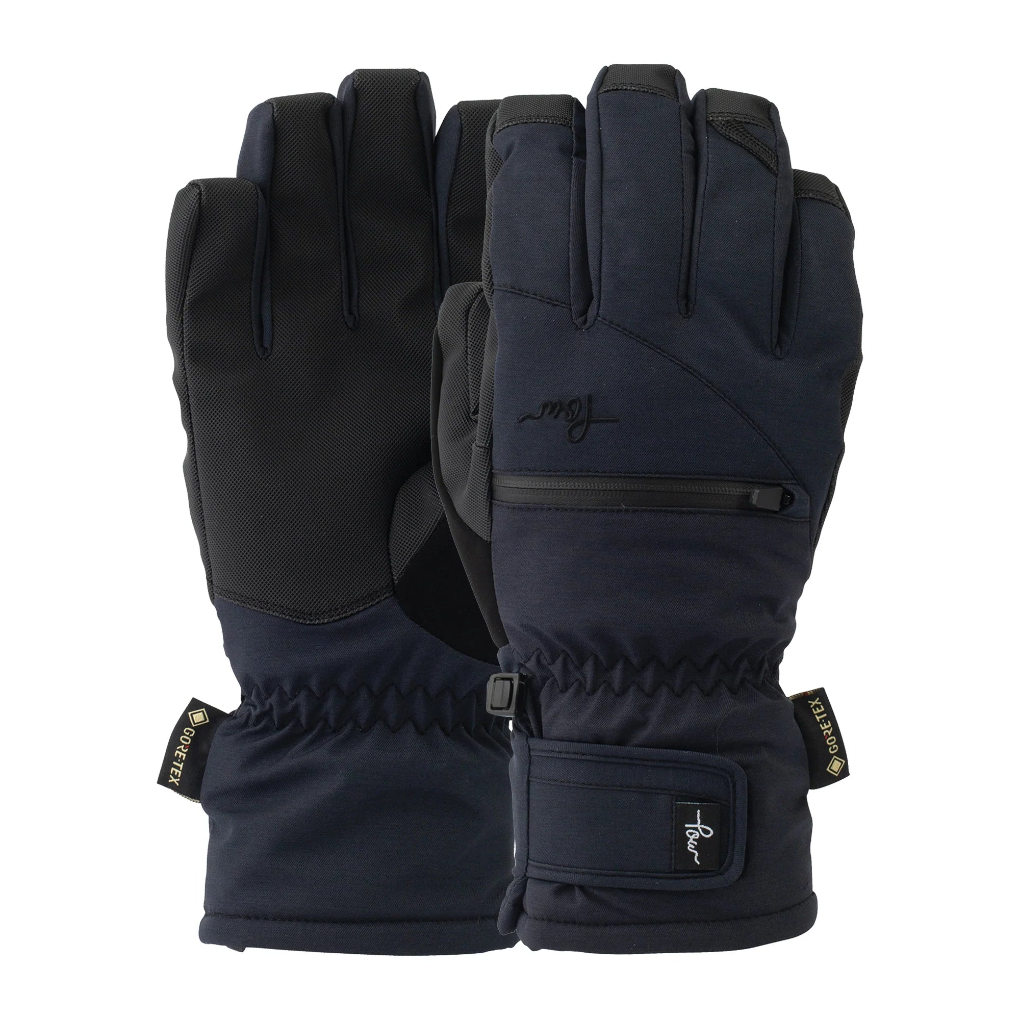 POW Women's Cascadia GTX Short Ski Gloves Outside Sports
