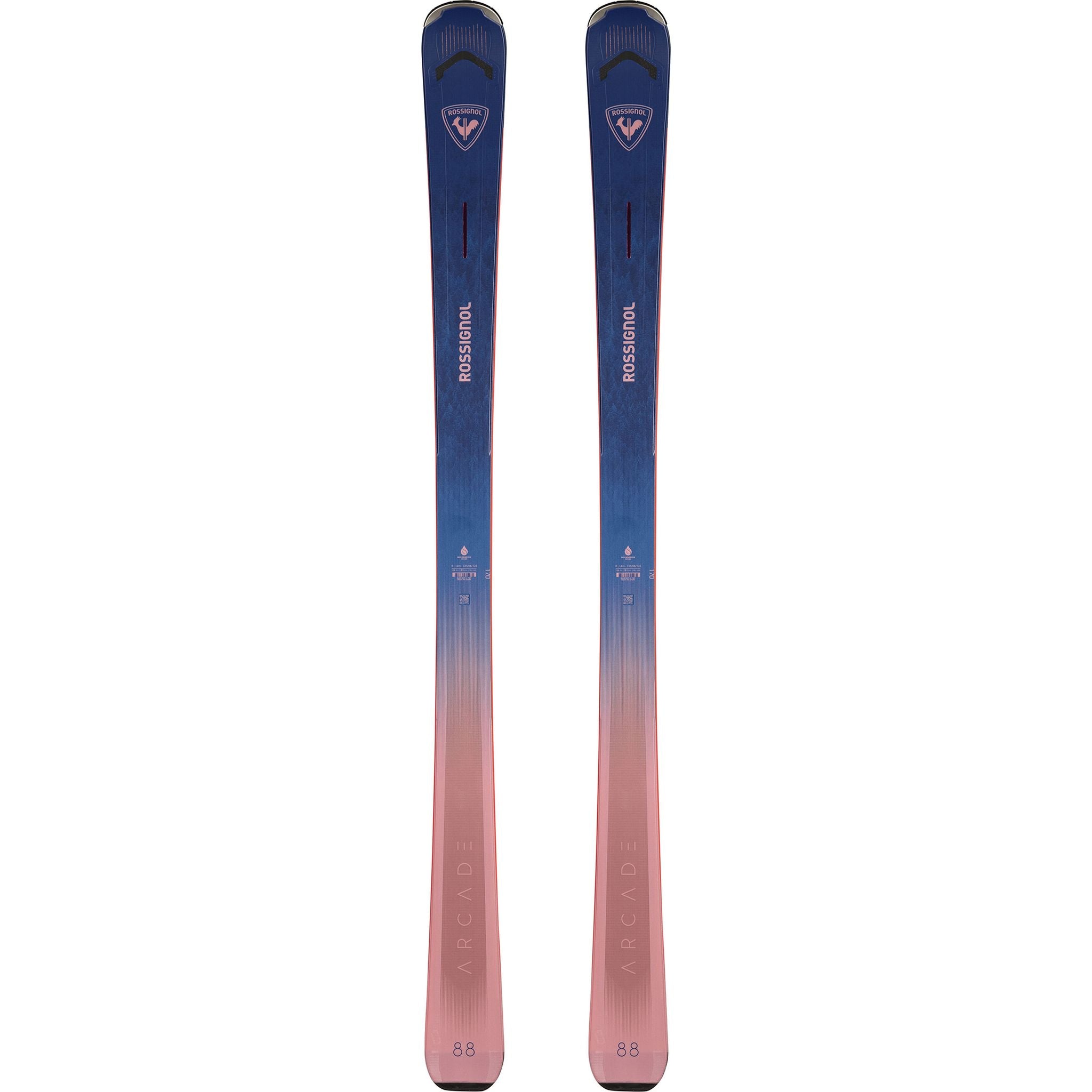 Rossignol Women's Arcade 88 26 Skis With NX12 Konect Binding