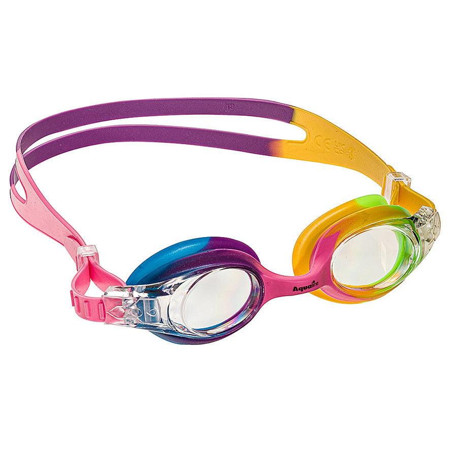 Aqualine Kid's Rainbow Swim Goggles