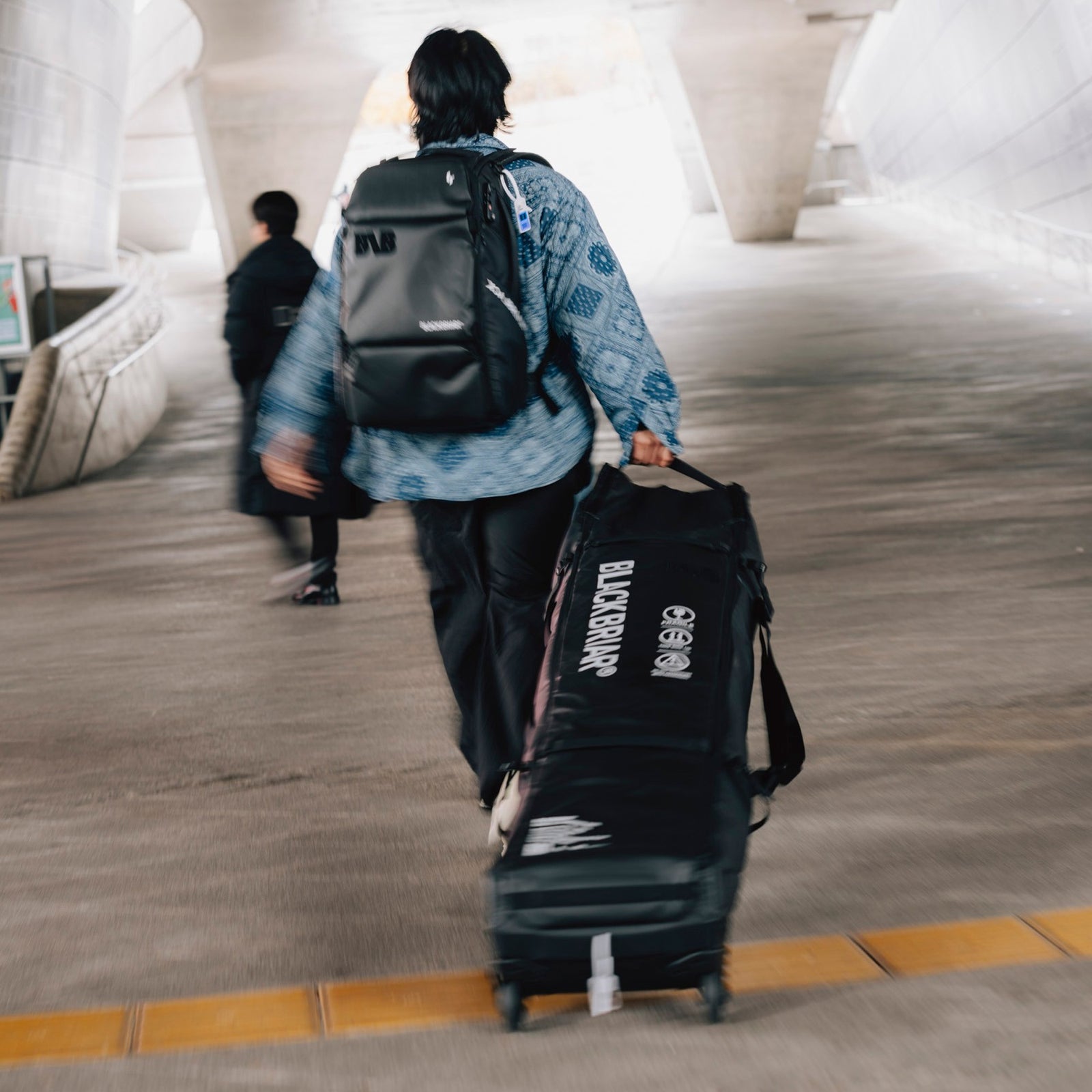Blackbriar Range X Wide Wheel Ski/Snowboard Bag