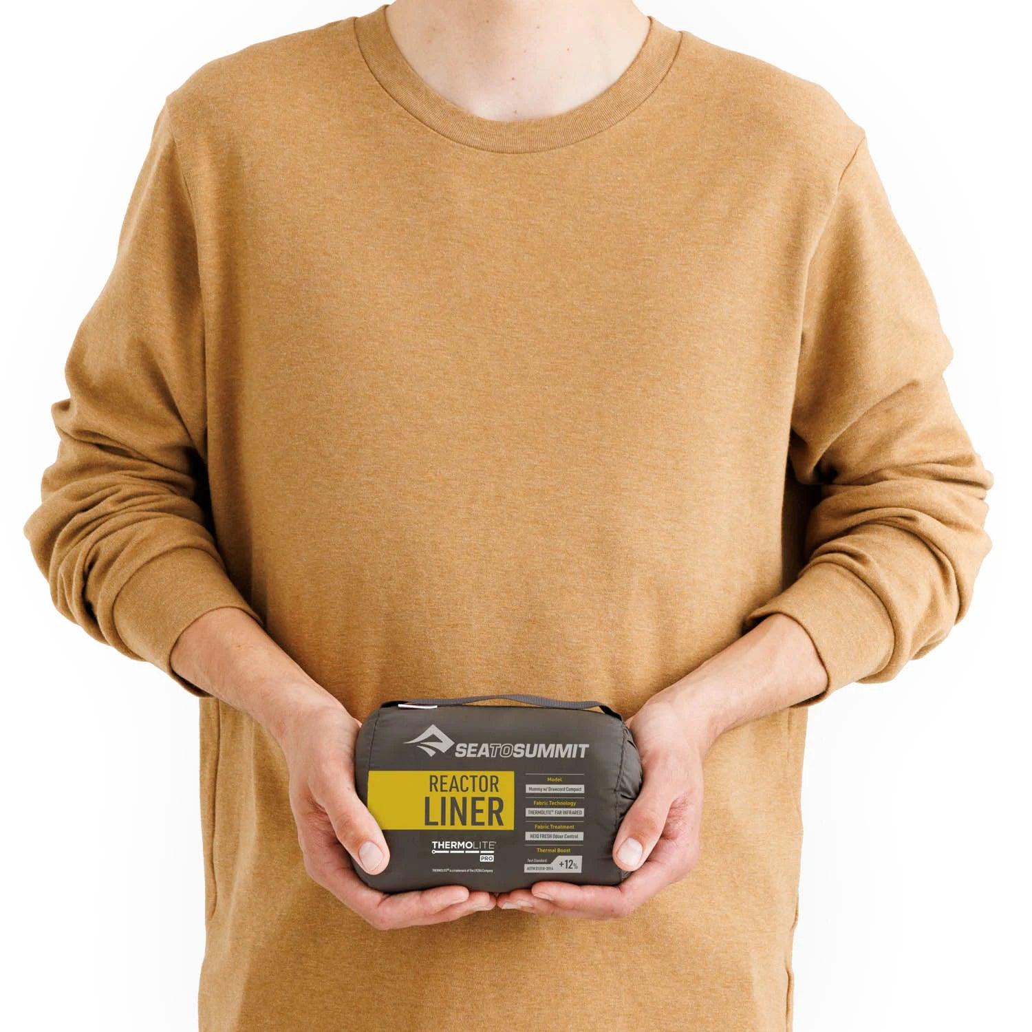 Sea To Summit Reactor Liner Mummy With Drawcord