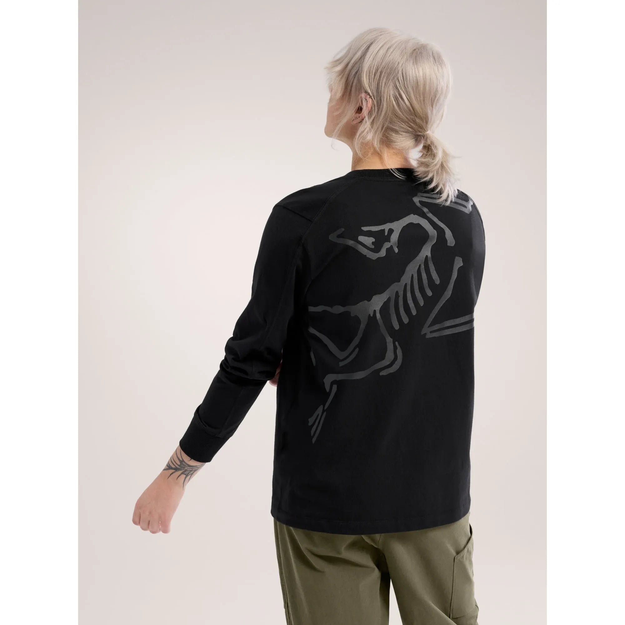 Arc'teryx Women's Kragg Cotton Bird Crew Long Sleeve