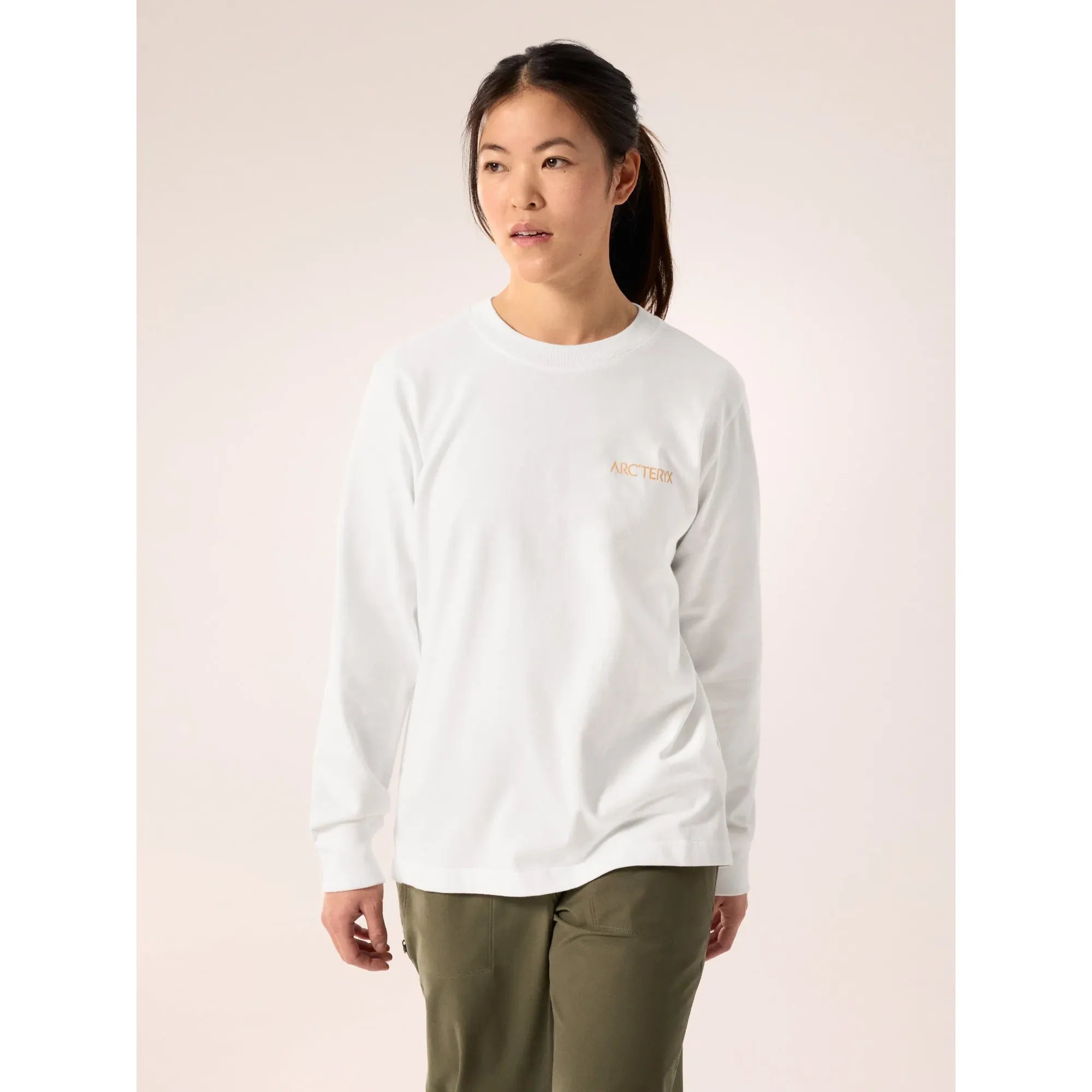 Arc'teryx Women's Kragg Cotton Bird Crew Long Sleeve