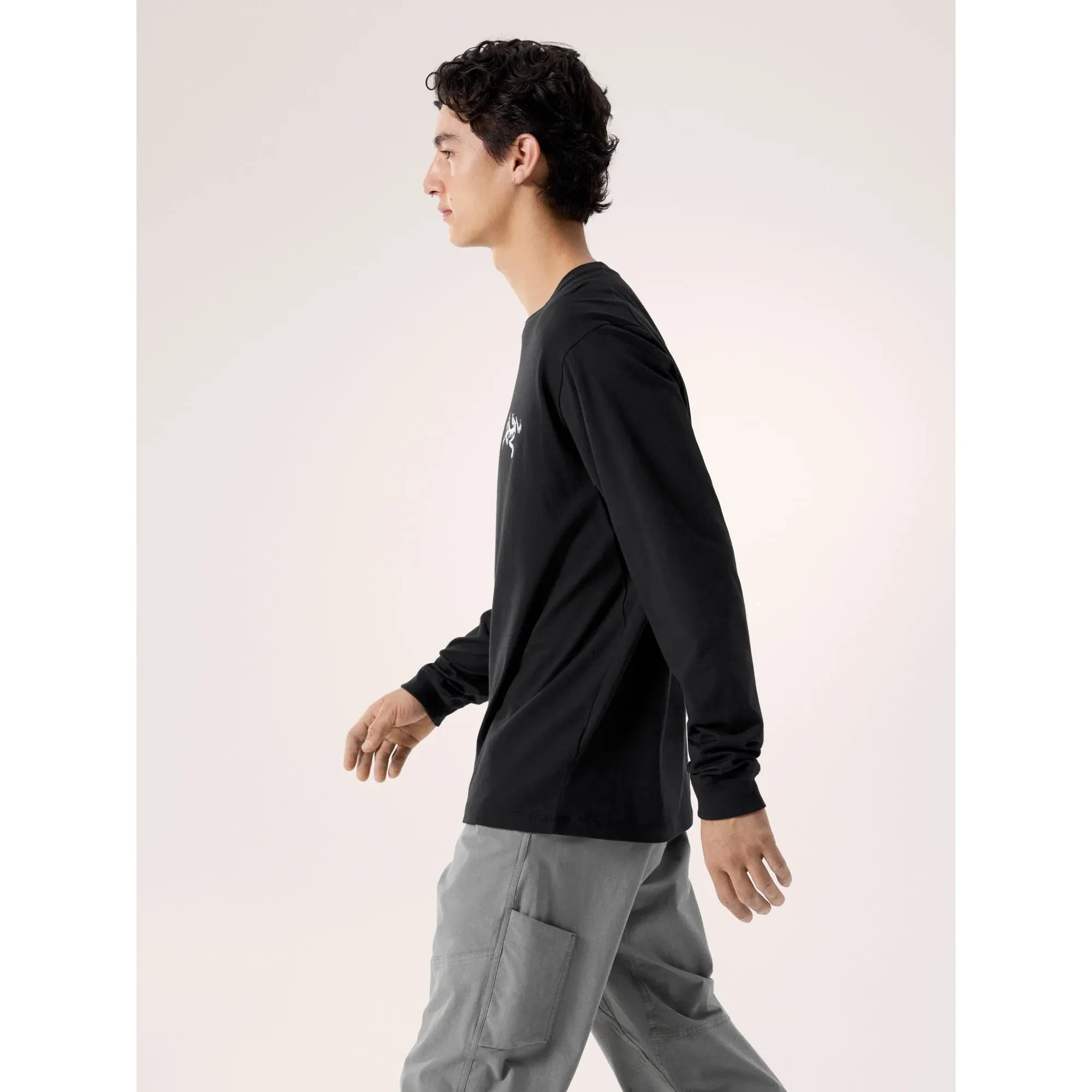 Arc'teryx Men's Kragg SL Cotton Bird Tile Long Sleeve T-Shirt