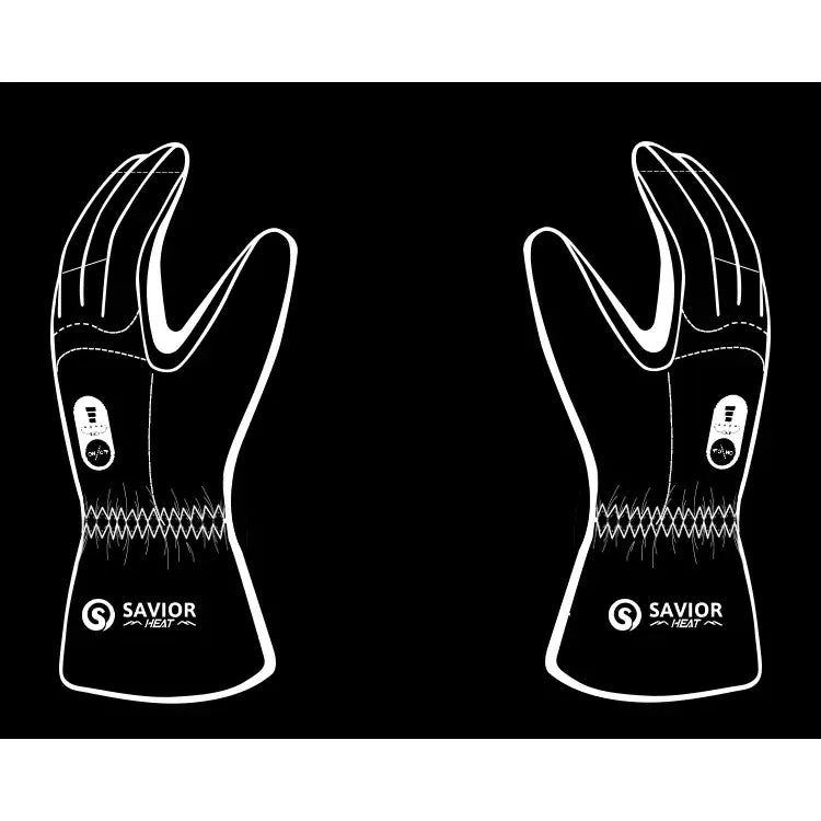 Heated Winter Gloves (Incl Battery)