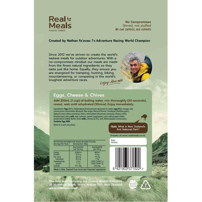 Real Meals Eggs, Cheese and Chives (PROMO)
