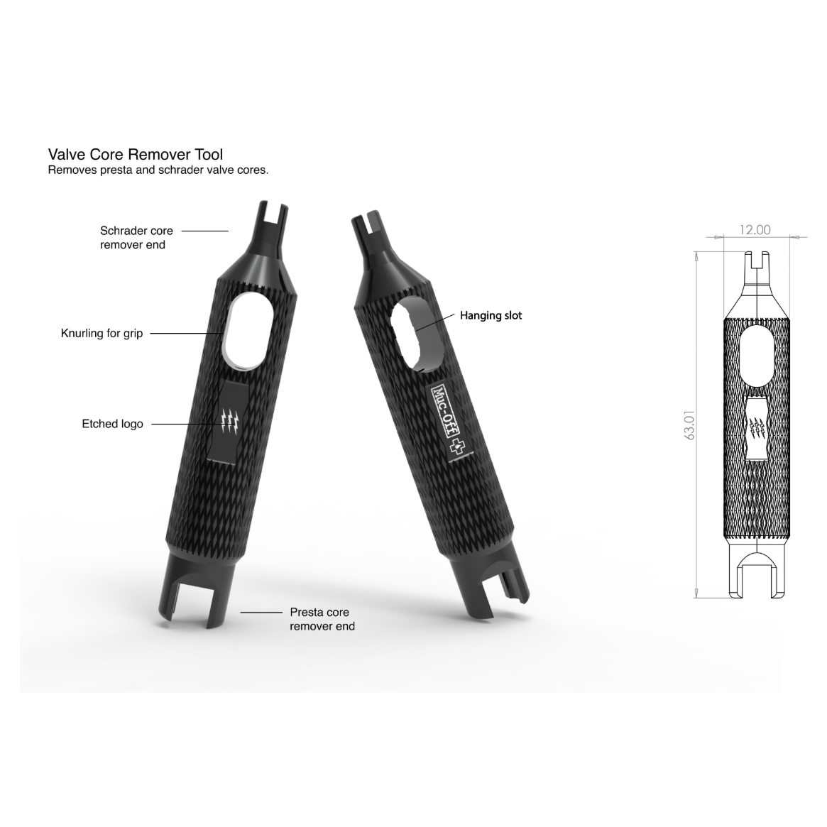 Muc Off Valve Core Removal Tool