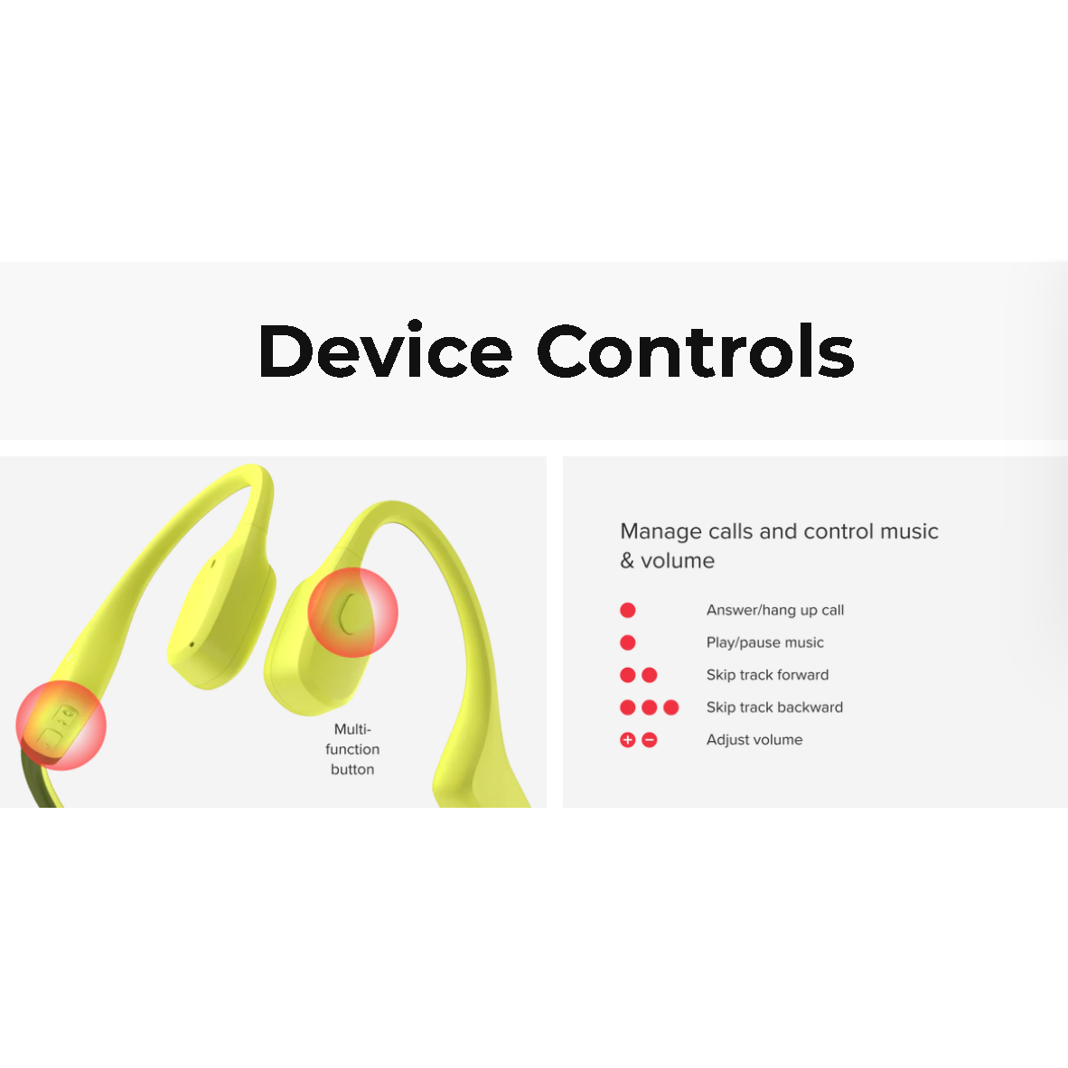 Suunto Sonic Bone Conduction Headphones