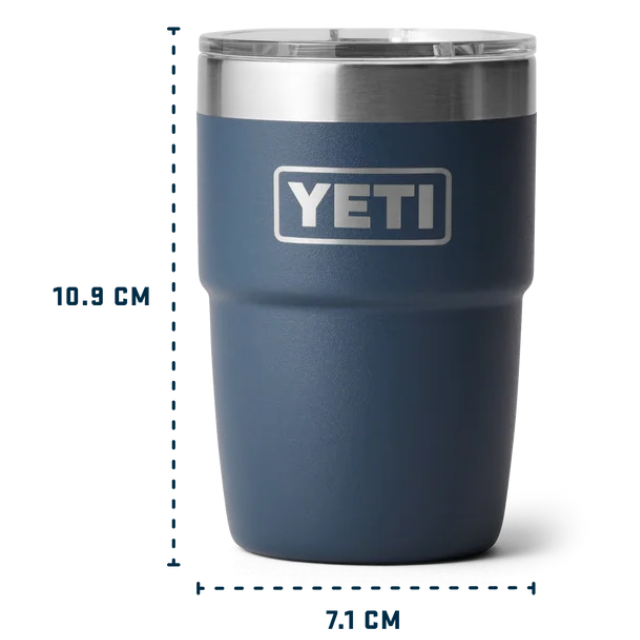 Yeti Rambler 8oz Ceramic Lined MagSlider Stackable Cup (236 ml) Insulated Bottles Outside Sports