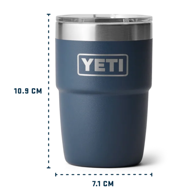 Yeti Rambler 8oz Ceramic Lined MagSlider Stackable Cup (236 ml) Insulated Bottles Outside Sports