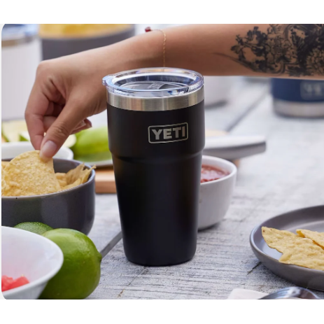 Yeti Rambler 20oz Stackable Cup (591ml) Insulated Bottles Outside Sports