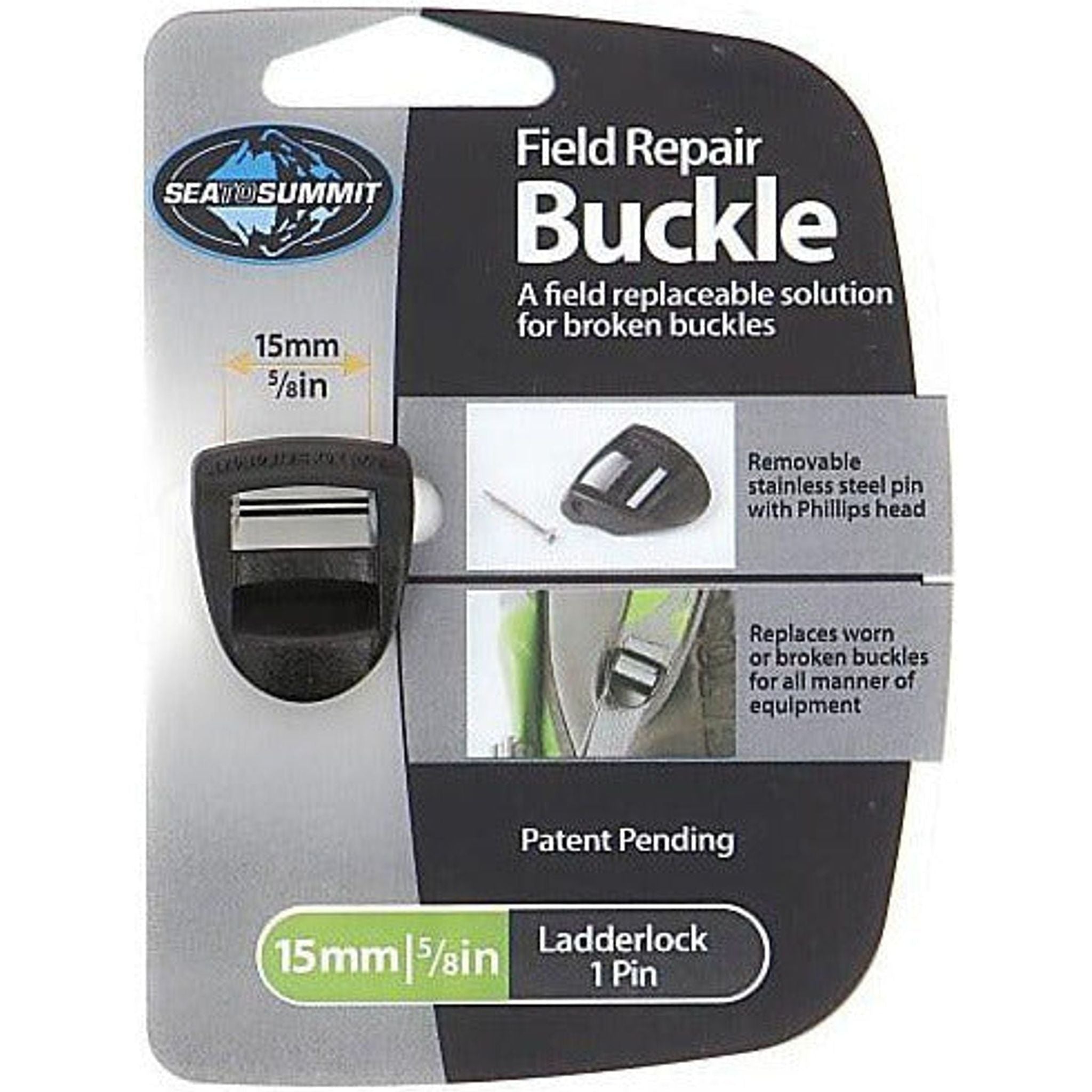 Sea To Summit Buckle 15mm Ladderlock 1pin Outside Sports