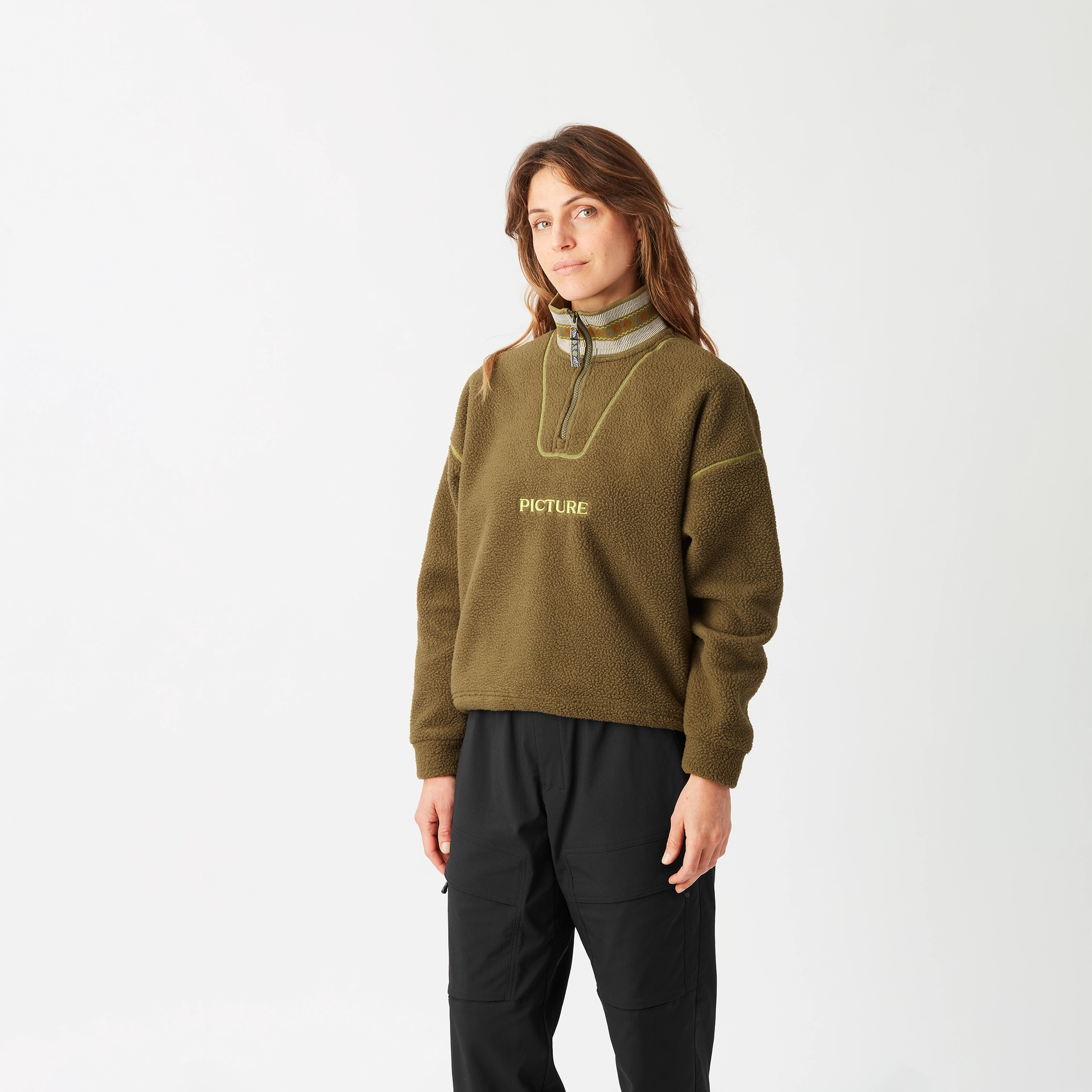 Picture Women's Cylla Crop 1/4 Fleece