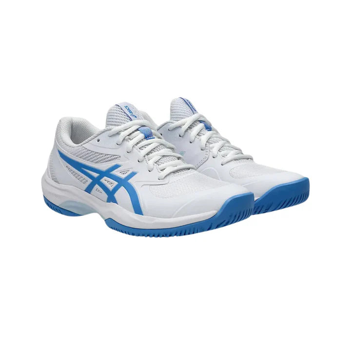 Asics Women's Gel Game 9 White/Blue Coast