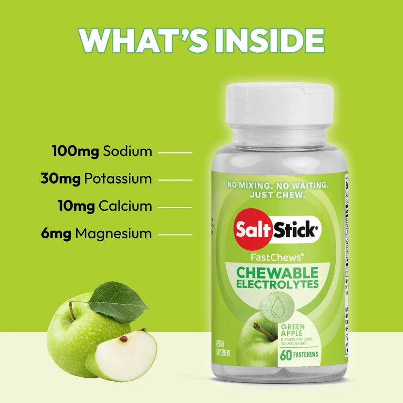 Saltstick Fastchews Electrolyte Replacement Chews - Bottle