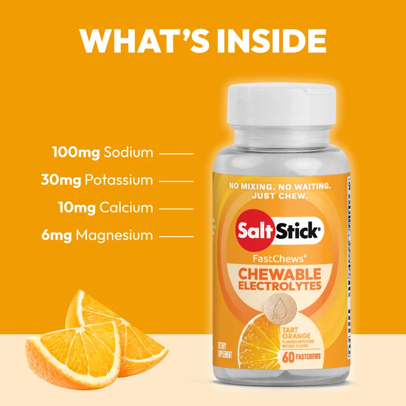 Saltstick Fastchews Electrolyte Replacement Chews - Bottle