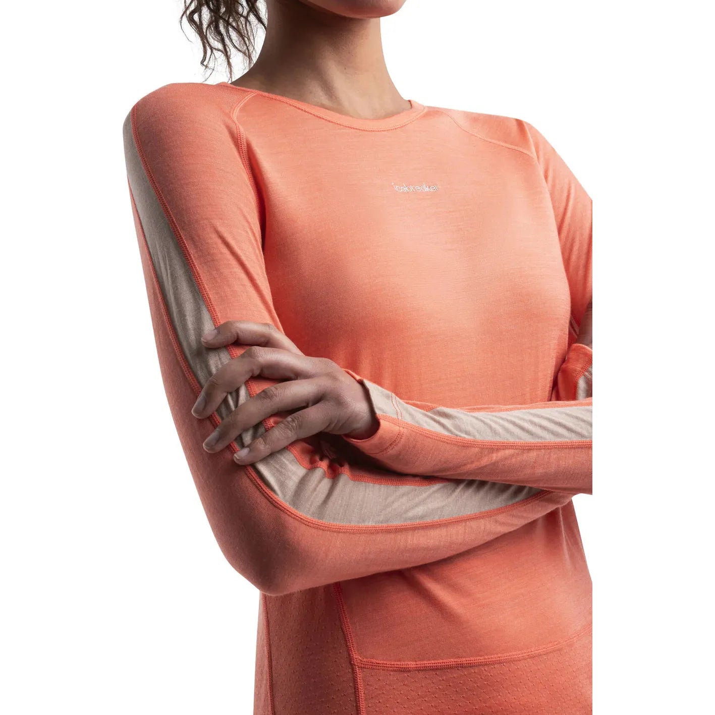 Icebreaker Women's 125 ZoneKnit Long Sleeve Crewe