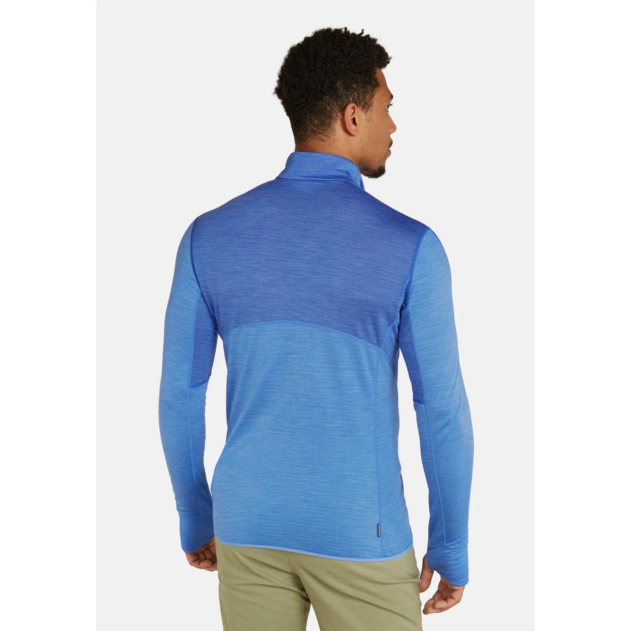 Icebreaker Men's Merino Blend 200 RealFleece Descender Long Sleeve Zip Hoodie