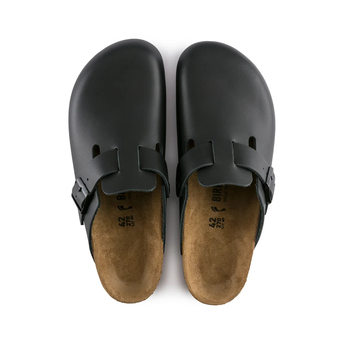 Birkenstock Boston Smooth Leather (Regular)