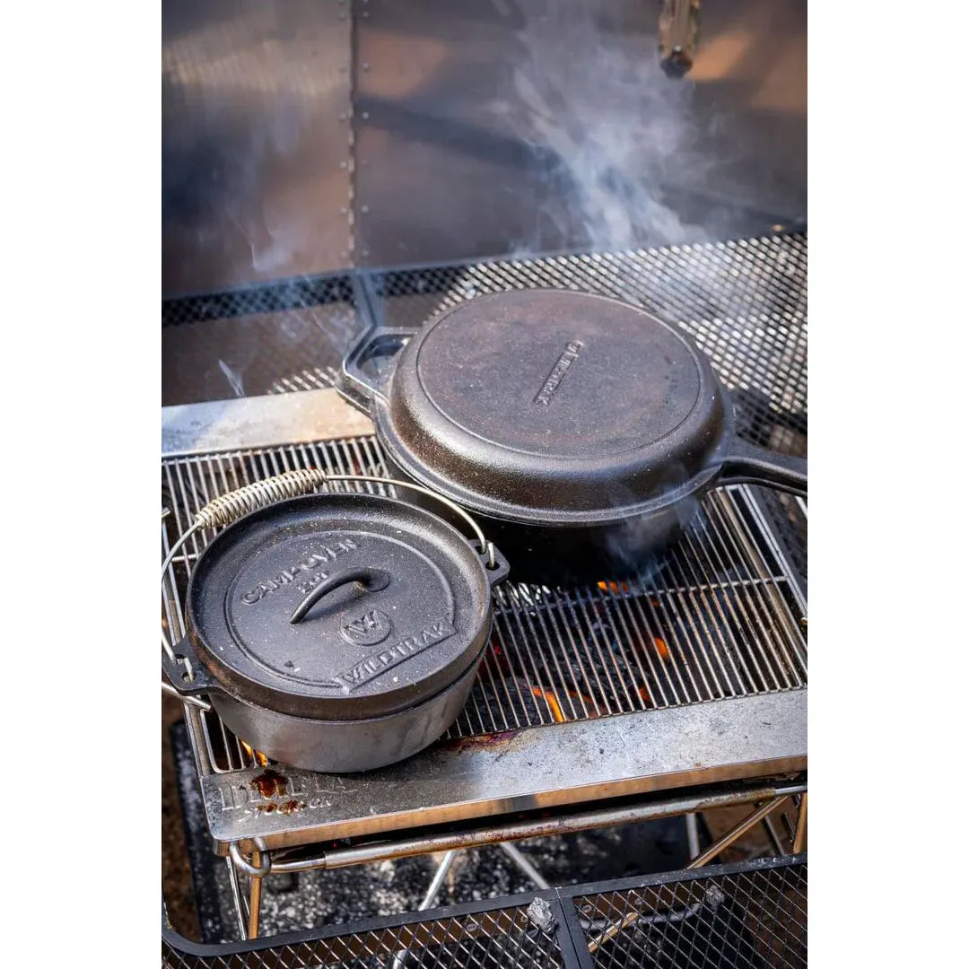 Wildtrak 2 Quart Heavy Duty 20.5x10.8cm Camp Oven