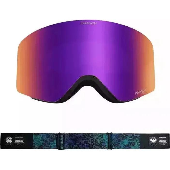 DRAGON R1 OTG (Low Bridge) - BLACK PEARL / LL PURPLE ION + LL AMBER Outside Sports