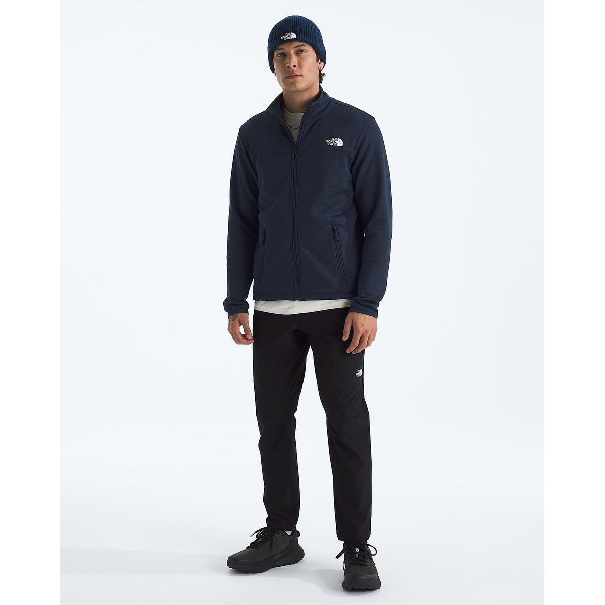 The North Face Men's Cedar Trail Grid Fleece Full-Zip Jacket