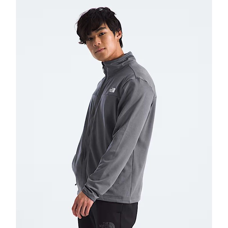 The North Face Men's Cedar Trail Grid Fleece Full-Zip Jacket