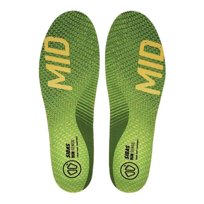 Sidas 3Feet Run Sense Mid Insoles
