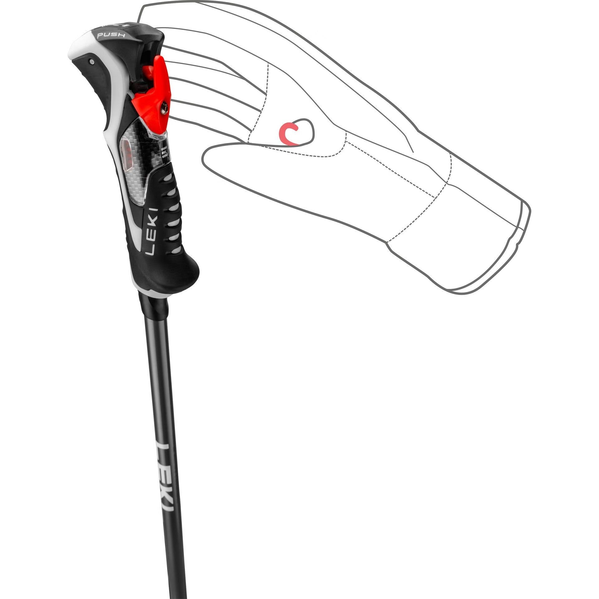 Leki Carbon 14 3D Ski Poles