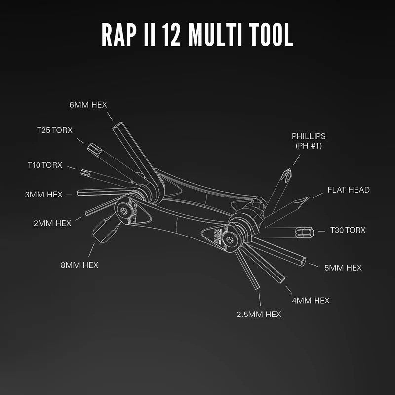 Lezyne Multitool Rap II