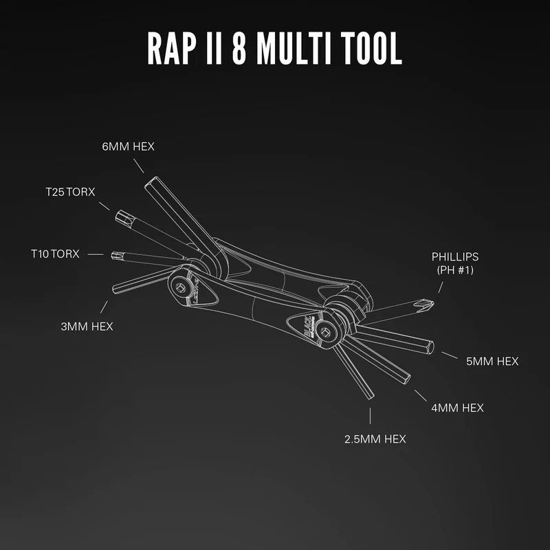 Lezyne Multitool Rap II