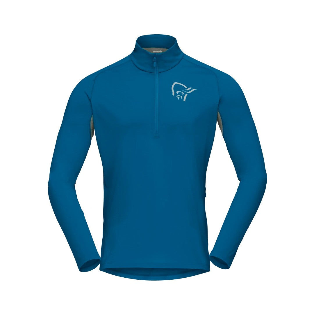 Norrona Men's Fjora Equaliser Long Sleeve Zip Top