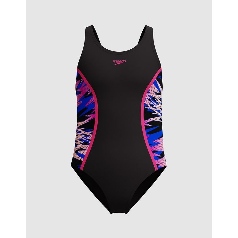 Speedo Girls Hyperboom Splice Muscleback Swimsuit