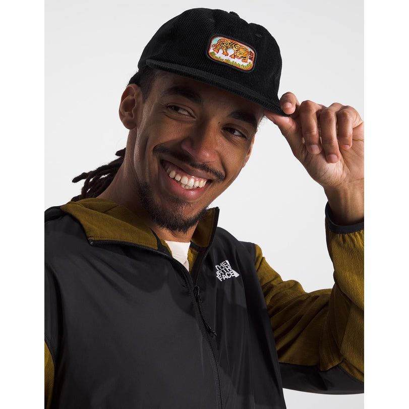 The North Face Corduroy Hat TNF Black Khumbu Climbing Center Patch