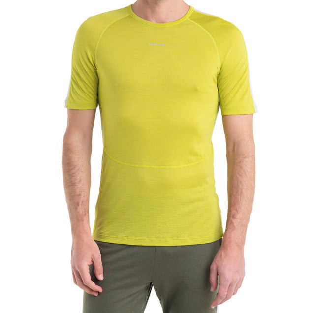Icebreaker Men's 125 ZoneKnit Merino Blend Short Sleeve Crewe Thermal Top