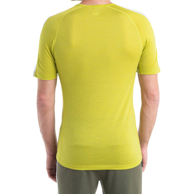 Icebreaker Men's 125 ZoneKnit Merino Blend Short Sleeve Crewe Thermal Top