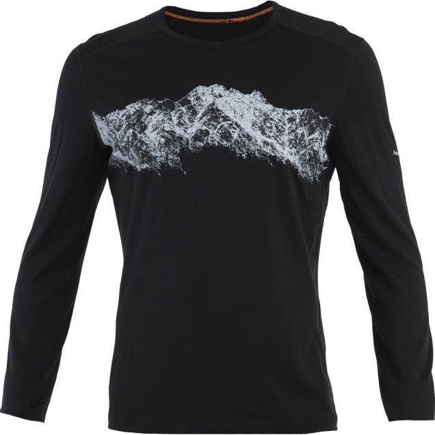 Icebreaker Men's Merino 200 Oasis Long Sleeve Crewe Thermal Top Remarkables