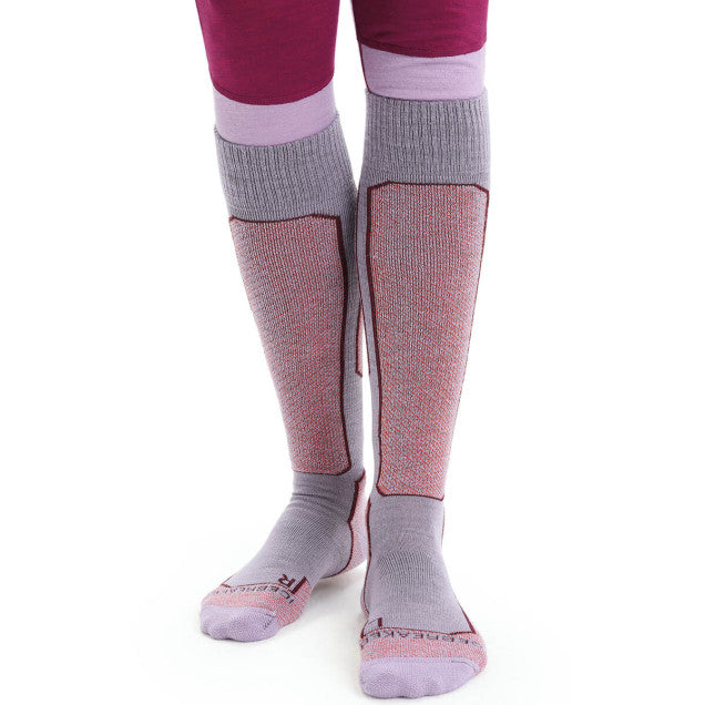 Icebreaker Women's Merino Ski+ Light Over the Calf Socks