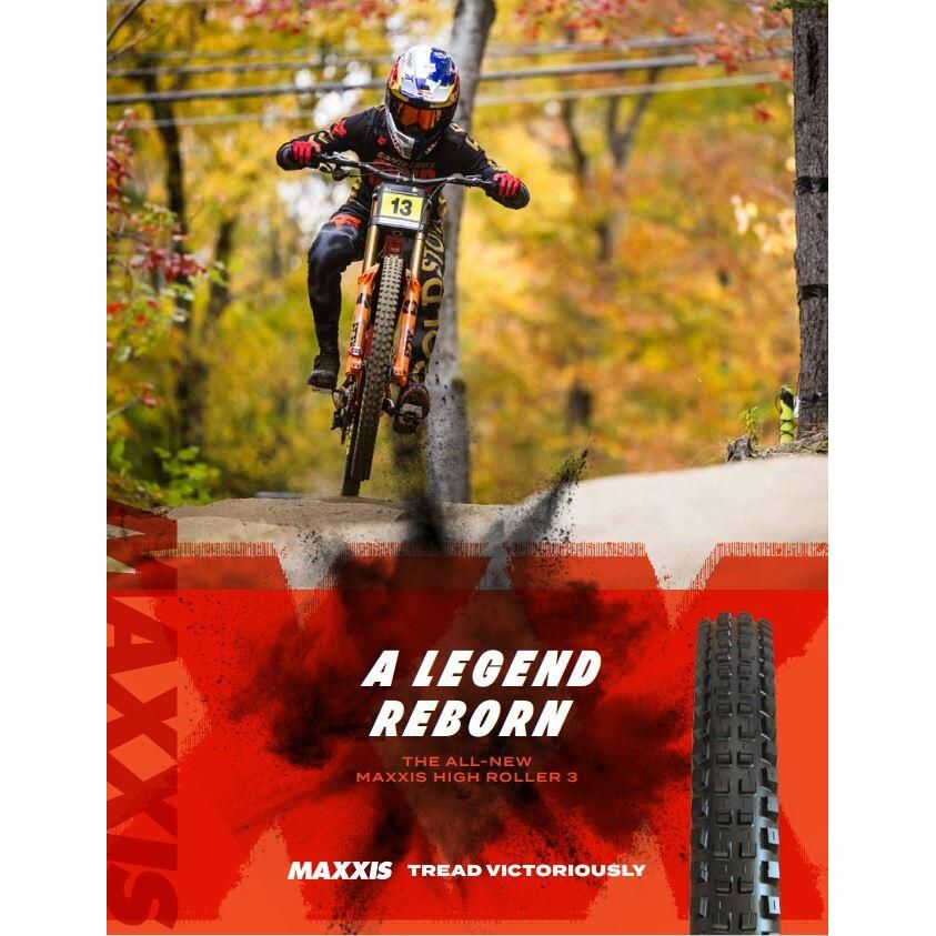 Maxxis 27.5 x 2.40 Highroller III 3C/TR Maxx Grip DH Tyre