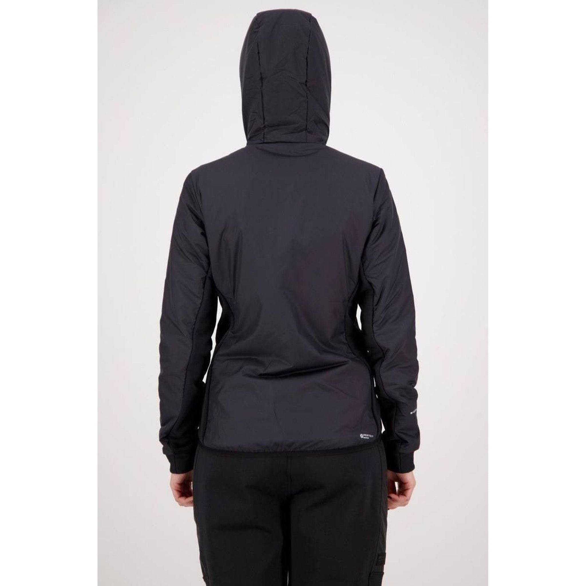 Mons Royale Womens Arete Wool Insulation Hood Outside Sports