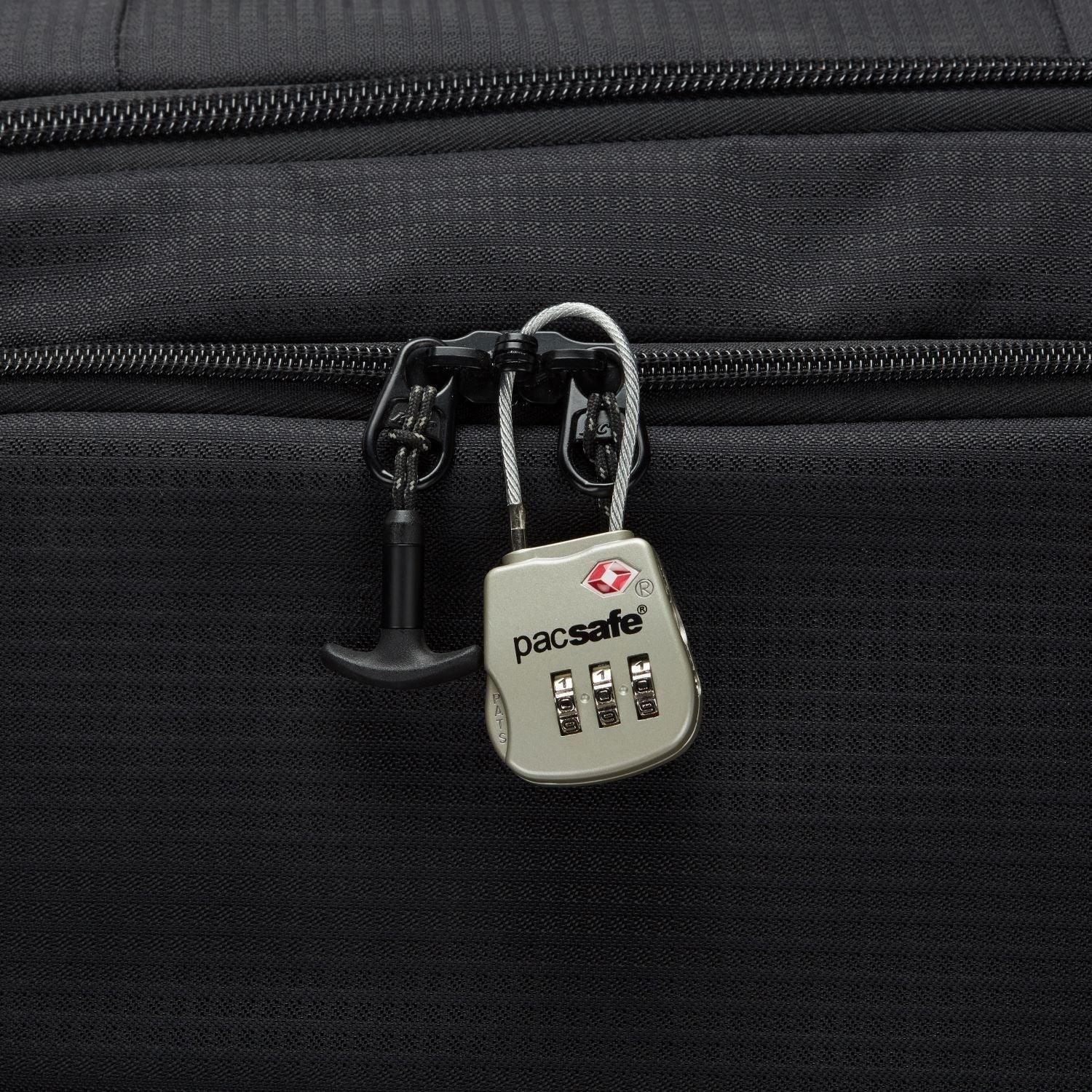 Pacsafe Prosafe 800 - TSA 3 Dial Cable Lock <span style="background-color:rgb(246,247,248);color:rgb(28,30,33);"> Accessories </span>