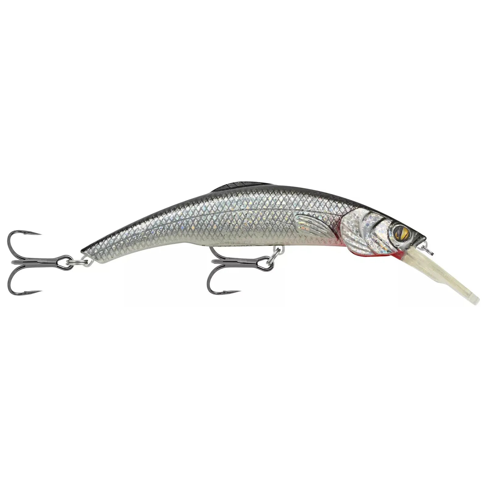 Matzuo Nano Kinchou Minnow Lure 3.5gm SIL/BLACK 3.5gm