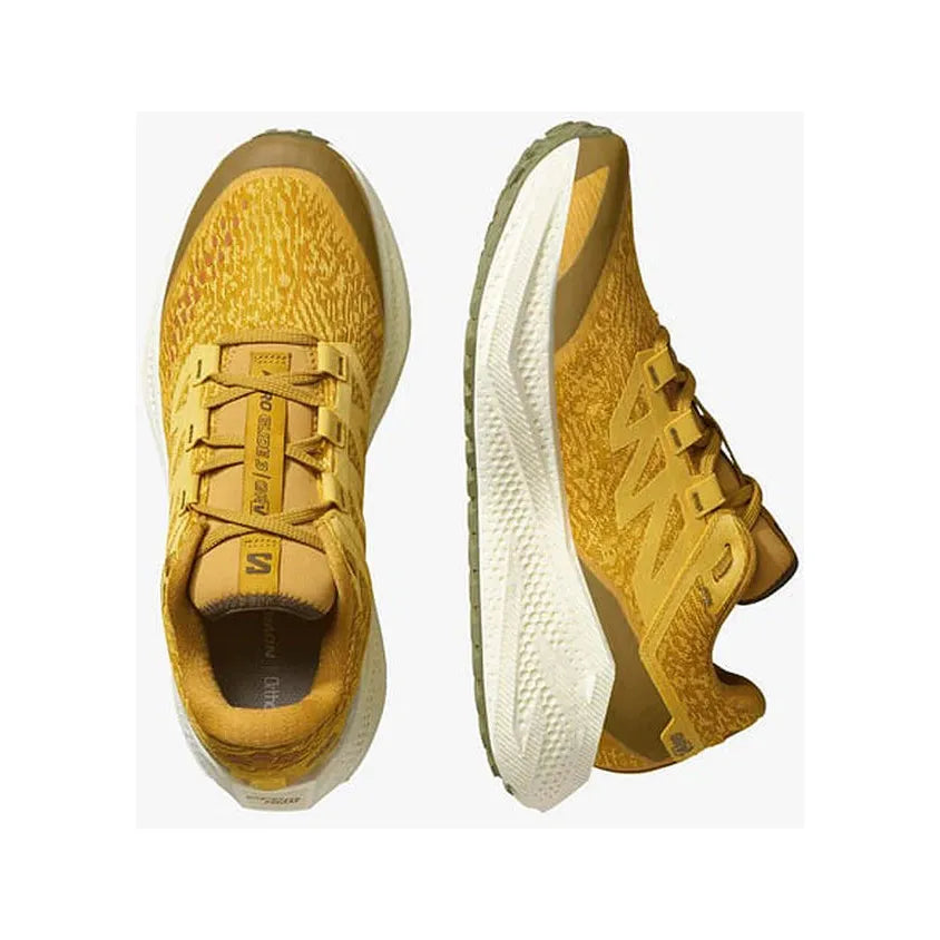 Salomon Men's Aero Glide 3 Gravel Spicy Mustard/Vanilla Ice/Deep Lichen Green